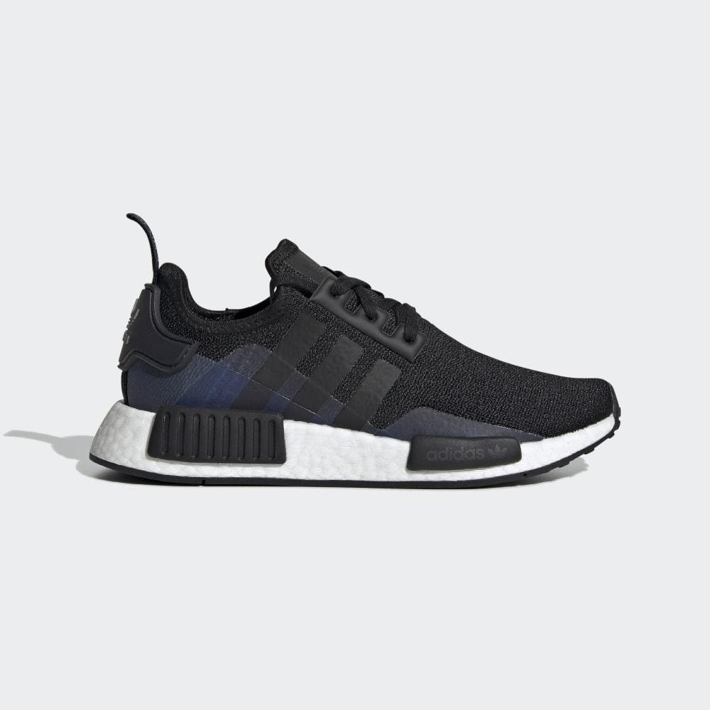 Adidas Boys' NMD_R1 Originals Shoes Black/Royal Ireland EG7924